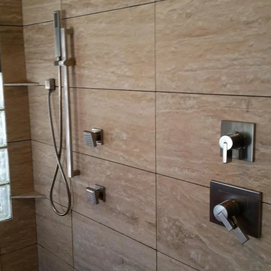 Shower fixture installation for Water Heater Replacement in Lomita